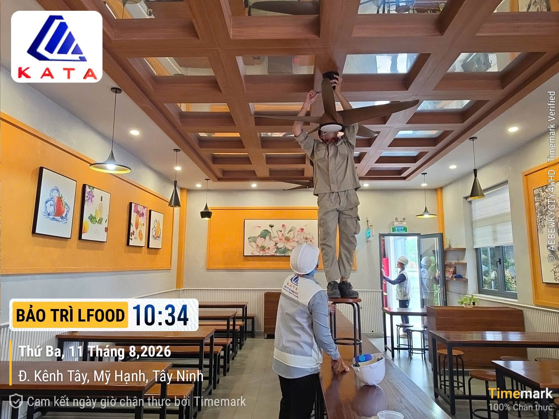 KATA bảo hành định kỳ Nhà máy LFood – KCN Nam Thuận – ảnh 10