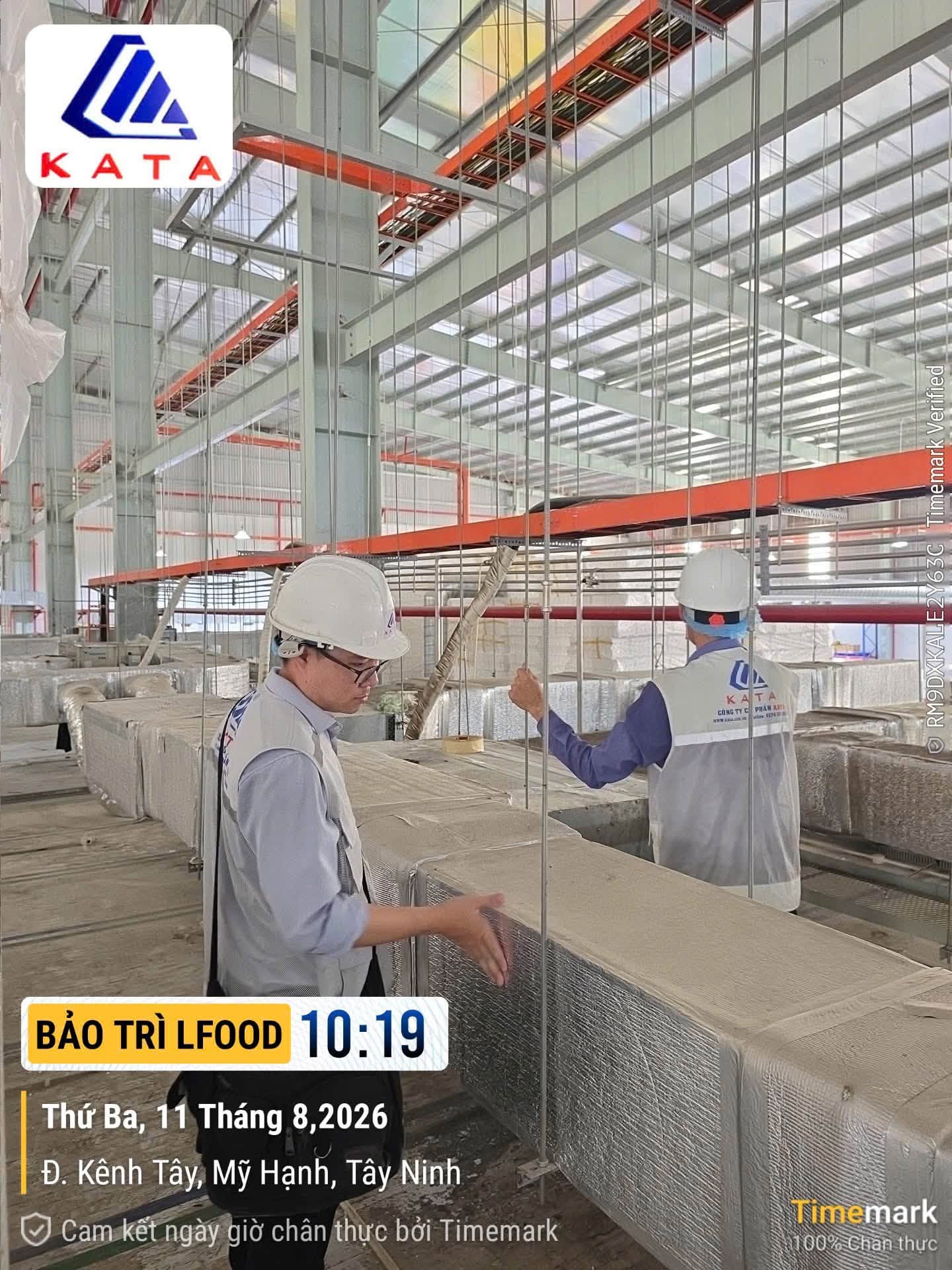 KATA bảo hành định kỳ Nhà máy LFood – KCN Nam Thuận – ảnh 9