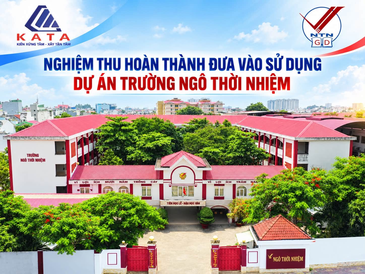 KATA cải tạo, mở rộng Trường Ngô Thời Nhiệm – Cơ sở Phước Long – ảnh 1