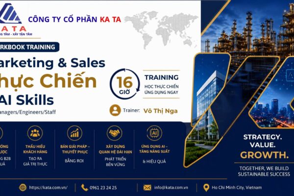 KATA đào tạo nội bộ Marketing & Sales Thực chiến + AI Skills – ảnh 1