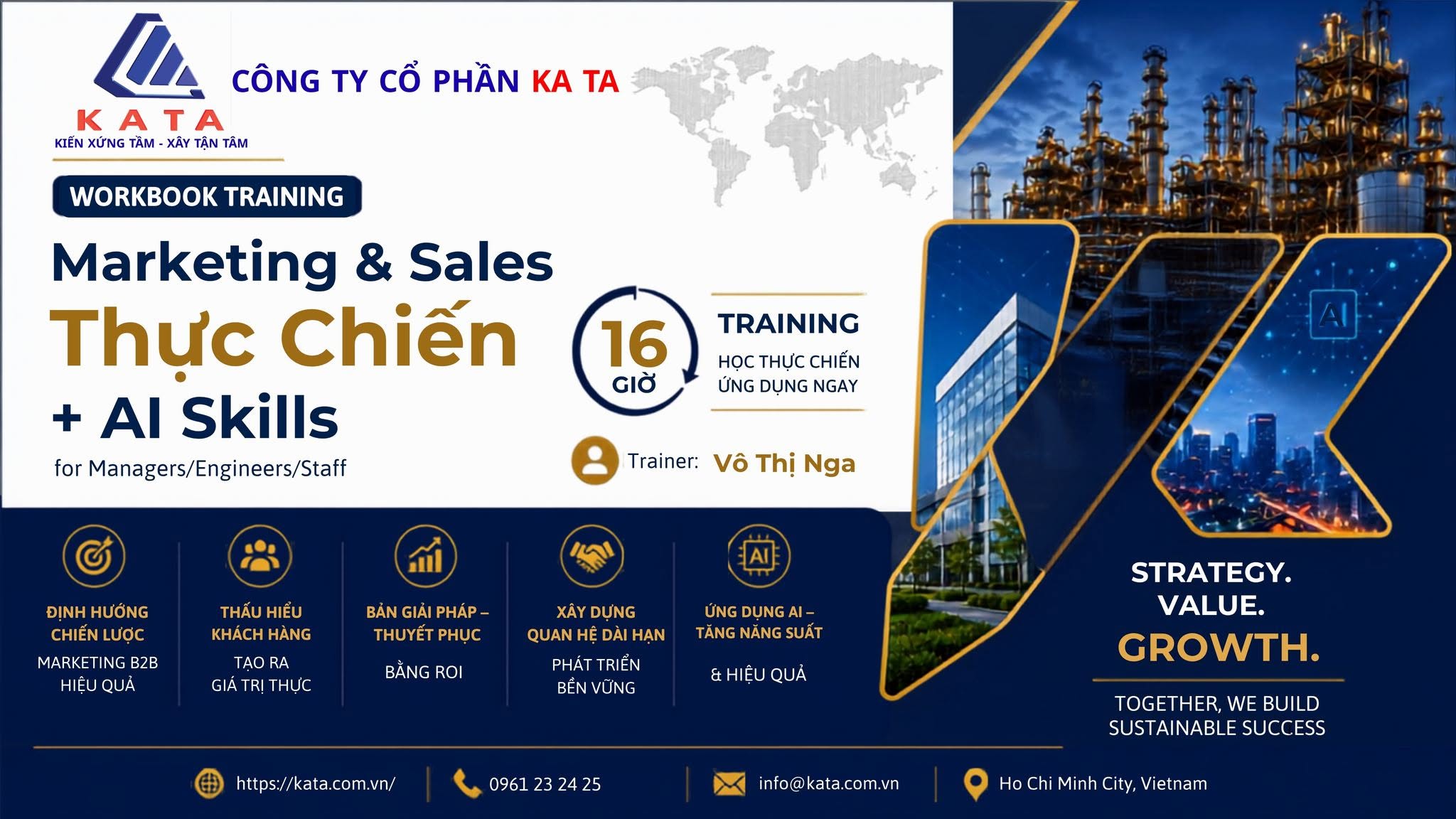 KATA đào tạo nội bộ Marketing & Sales Thực chiến + AI Skills – ảnh 1